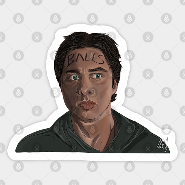 Garden State: BALLS Sticker by 51Deesigns